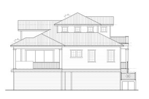 Exterior - Other Elevation for Cottage House Plan #938-155 - 2 bed, 3 bath