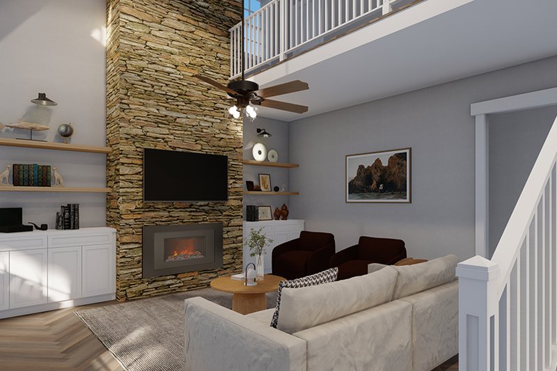 Architectural House Design - Interior - Other 5 for Country House Plan #923-309 - 2 bed, 2.5 bath