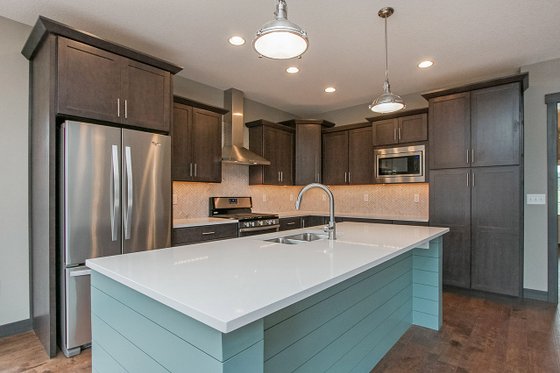 Interior - Kitchen for Ranch House Plan #70-1482 - 2 bed, 2 bath