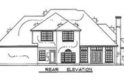 Traditional Style House Plan - 4 Beds 2.5 Baths 2452 Sq/Ft Plan #40-222 