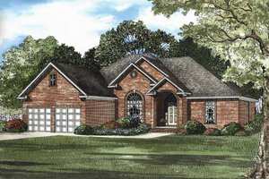 Contemporary Exterior - Front Elevation Plan #17-2878