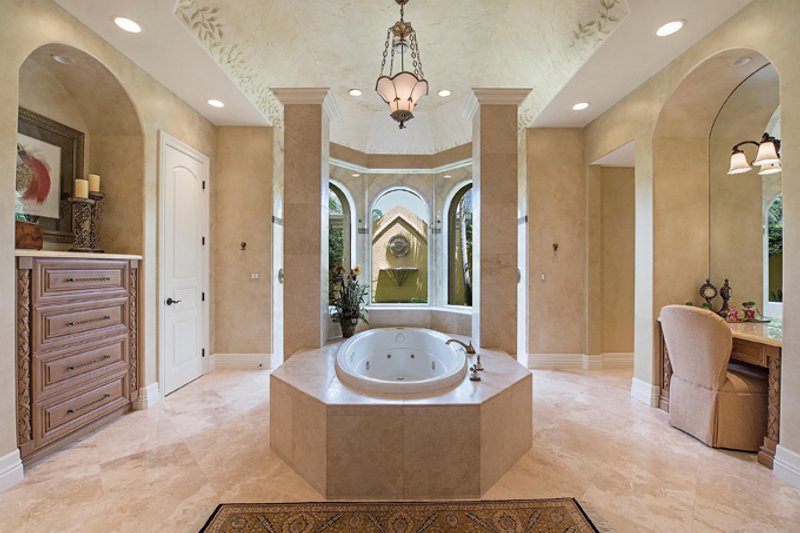 Dream House Plan - Interior - Master Bathroom for Mediterranean House Plan #930-413 - 4 bed, 4.5 bath