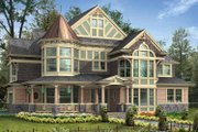 Victorian Style House Plan - 4 Beds 3.5 Baths 3965 Sq/Ft Plan #132-472 