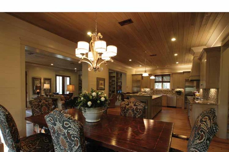 Architectural House Design - Interior - Dining Room for Bungalow House Plan #37-278 - 4 bed, 4.5 bath