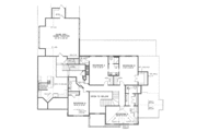 European Style House Plan - 5 Beds 4.5 Baths 5548 Sq/Ft Plan #17-222 