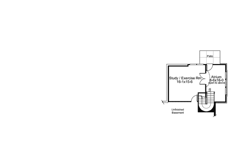 Dream House Plan - Floor Plan - Other Floor for Ranch House Plan #57-370 - 3 bed, 2.5 bath