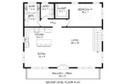 Contemporary Style House Plan - 1 Beds 1.5 Baths 1190 Sq/Ft Plan #932-113 