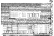 Country Style House Plan - 3 Beds 2 Baths 1673 Sq/Ft Plan #72-108 