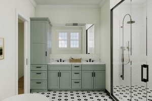 Interior - Master Bathroom for Tudor House Plan #461-98 - 4 bed, 3 bath