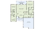 Craftsman Style House Plan - 3 Beds 2 Baths 1485 Sq/Ft Plan #17-2217 