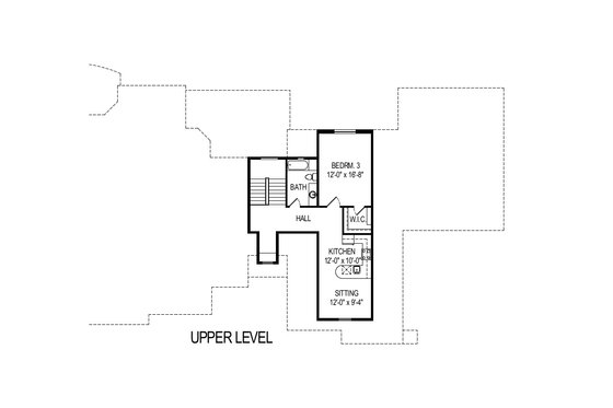 Floor Plan - Upper Floor for European House Plan #920-113 - 3 bed, 3.5 bath
