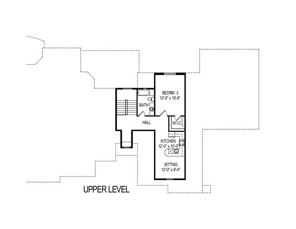 House Plan Design - European Floor Plan - Upper Floor Plan #920-113