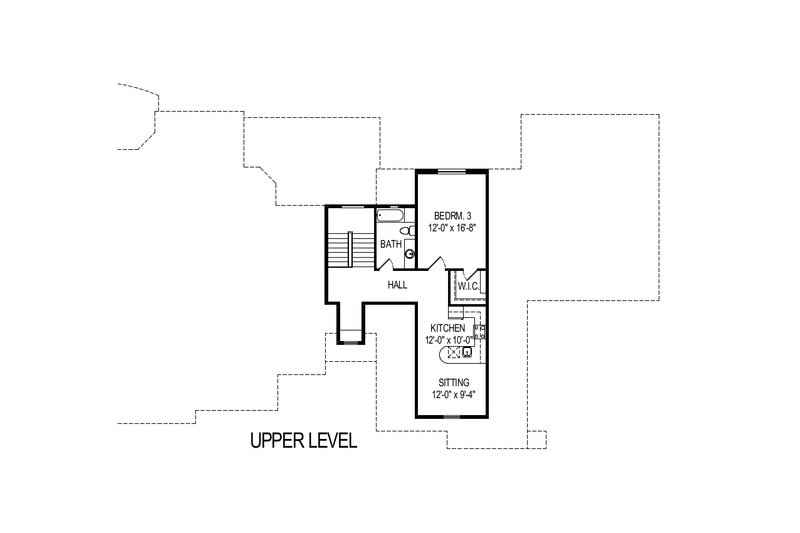 Architectural House Design - Floor Plan - Upper Floor for European House Plan #920-113 - 3 bed, 3.5 bath