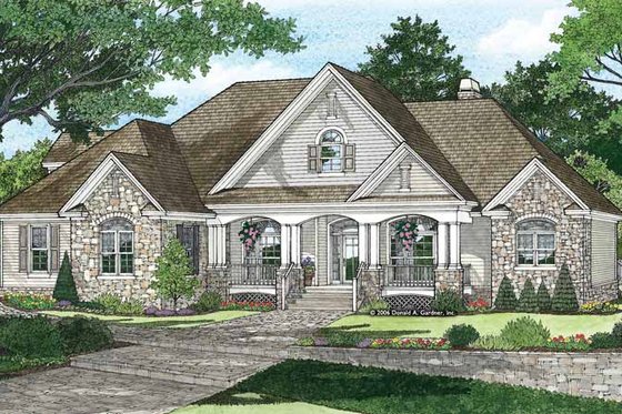 Traditional Exterior - Front Elevation Plan #929-874