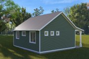 Farmhouse Style House Plan - 1 Beds 1 Baths 668 Sq/Ft Plan #1060-304 