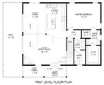 Traditional Style House Plan - 3 Beds 2.5 Baths 2254 Sq/Ft Plan #932-440 