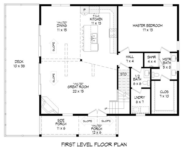 House Plan Design - Traditional Floor Plan - Main Floor Plan #932-440