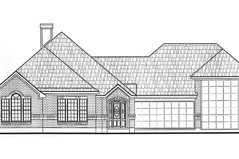 House Design - European Exterior - Front Elevation Plan #968-7