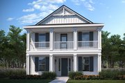 Colonial Style House Plan - 4 Beds 2.5 Baths 1730 Sq/Ft Plan #1073-34 