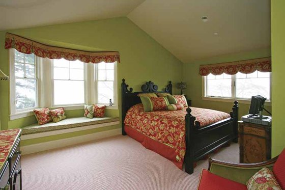 Interior - Bedroom for Craftsman House Plan #132-485 - 4 bed, 4.5 bath