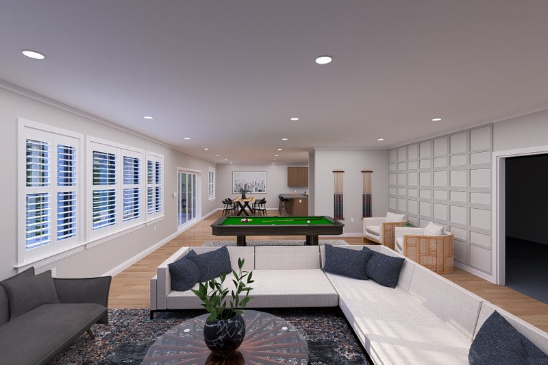 House Design - Interior - Other 1 for European House Plan #1060-293 - 5 bed, 3.5 bath