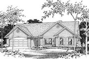 Traditional Style House Plan - 3 Beds 2 Baths 1895 Sq/Ft Plan #22-418 