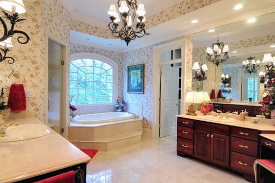 Interior - Master Bathroom for Classical House Plan #137-113 - 4 bed, 4 bath