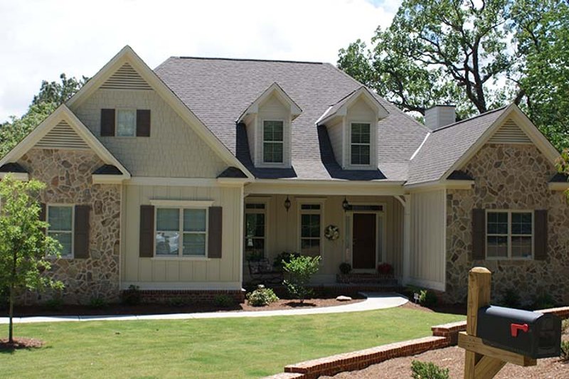 Home Plan - Exterior - Front Elevation 4 for European House Plan #927-273 - 3 bed, 2.5 bath
