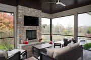 Contemporary Style House Plan - 4 Beds 3.5 Baths 4983 Sq/Ft Plan #928-287 
