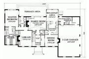 Southern Style House Plan - 4 Beds 3 Baths 3805 Sq/Ft Plan #137-170 