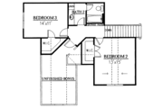European Style House Plan - 3 Beds 2.5 Baths 2502 Sq/Ft Plan #437-65 