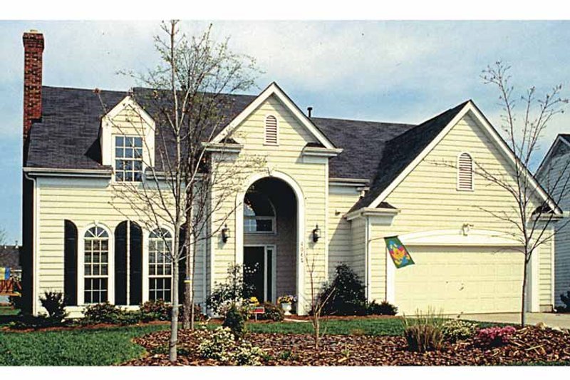 Home Plan - Exterior - Front Elevation 3 for Traditional House Plan #453-482 - 3 bed, 2.5 bath