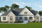 Country Style House Plan - 4 Beds 3 Baths 3140 Sq/Ft Plan #929-955 