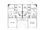 Country Style House Plan - 6 Beds 4 Baths 2986 Sq/Ft Plan #57-633 