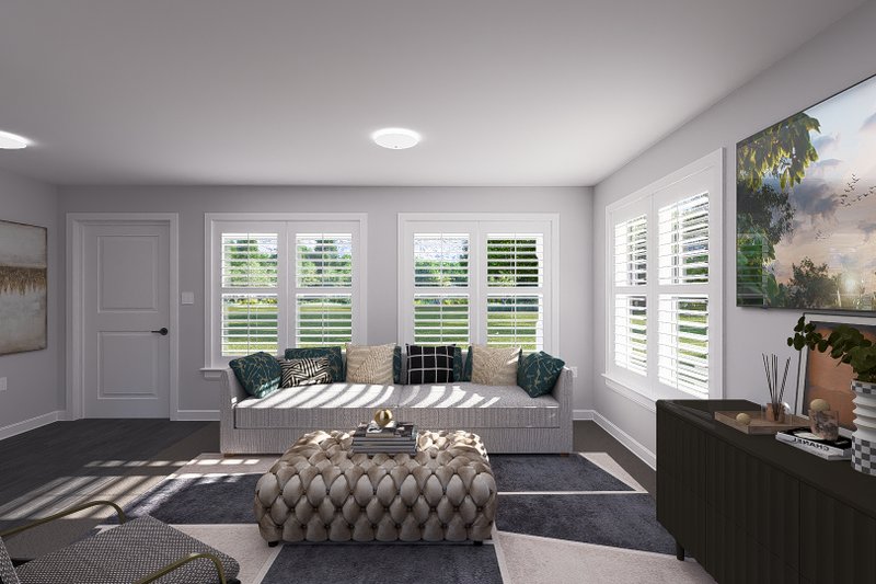 Architectural House Design - Interior - Other 1 for Craftsman House Plan #1060-341 - 2 bed, 1 bath