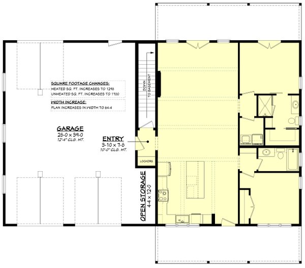 Barndominium Floor Plan - Other Floor Plan #430-403
