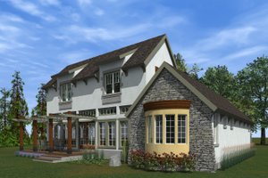 Traditional Exterior - Outdoor Living Plan #933-3