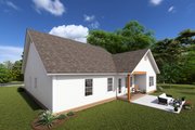 Cottage Style House Plan - 3 Beds 2 Baths 1570 Sq/Ft Plan #513-2089 