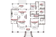 Craftsman Style House Plan - 3 Beds 2.5 Baths 2366 Sq/Ft Plan #63-343 
