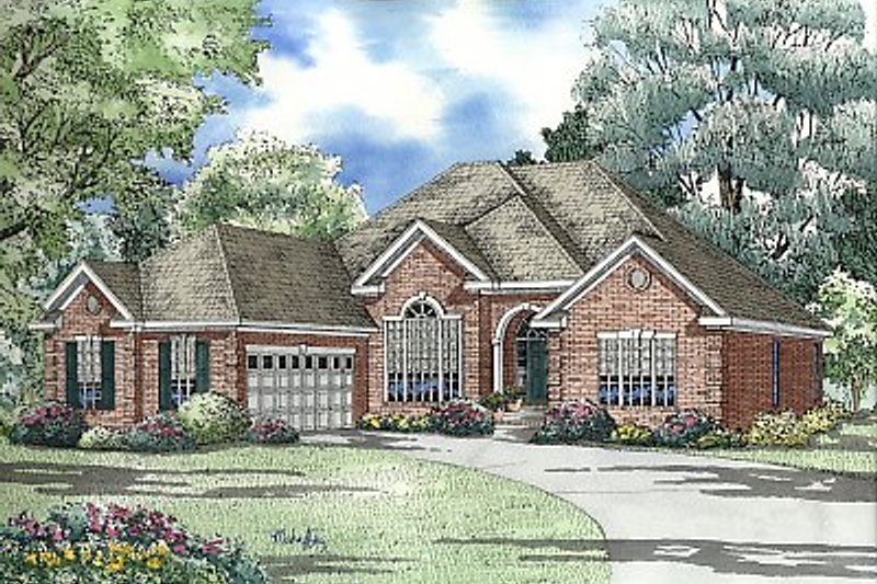 House Design - Traditional Exterior - Front Elevation Plan #17-1127