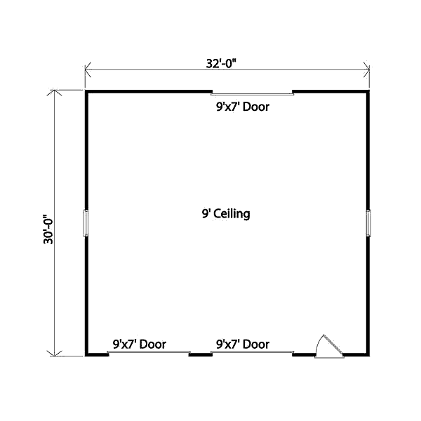 House Blueprint - Traditional Floor Plan - Main Floor Plan #22-550