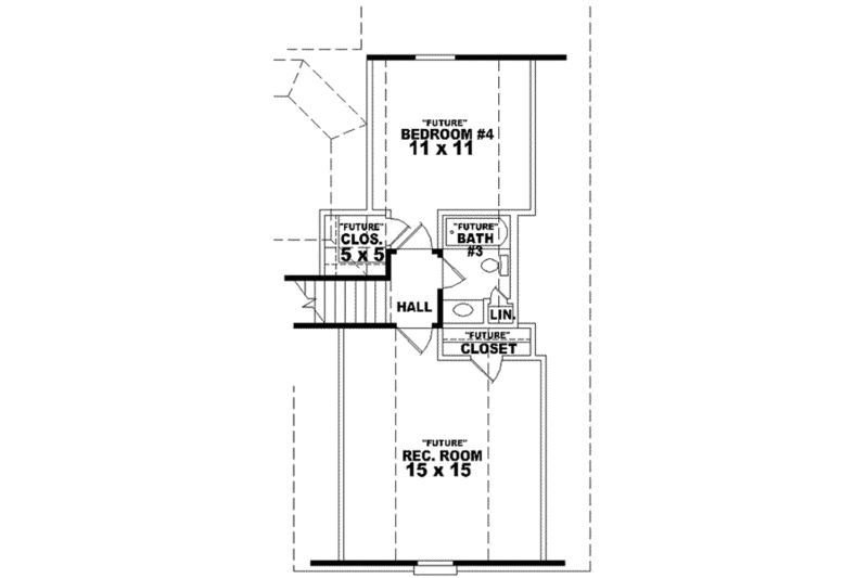 Traditional Style House Plan - 3 Beds 2 Baths 2038 Sq/Ft Plan #81-1034 ...