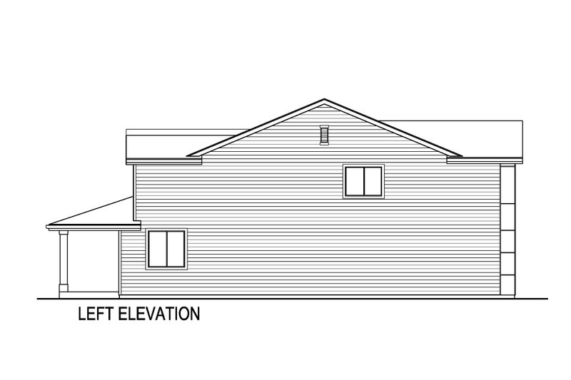 Architectural House Design - Exterior - Other Elevation for Contemporary House Plan #569-83 - 5 bed, 3 bath