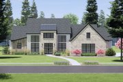 European Style House Plan - 4 Beds 4.5 Baths 3031 Sq/Ft Plan #1096-55 