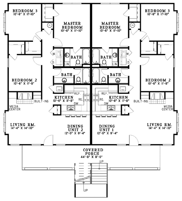 Dream House Plan - Classical Floor Plan - Main Floor Plan #17-3141