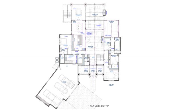 Traditional Floor Plan - Main Floor Plan #1069-33