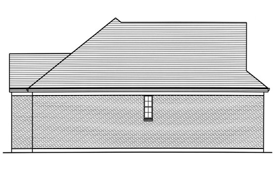 Exterior - Other Elevation for Traditional House Plan #46-908 - 3 bed, 2 bath