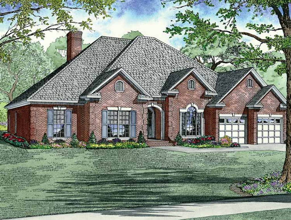 Country Style House Plan 4 Beds 3 Baths 2525 Sq Ft Plan Country Style House Plan 4 Beds 3 Baths 2525 Sq Ft Plan