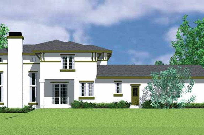 Home Plan - Exterior - Other Elevation 1 for Prairie House Plan #72-1120 - 4 bed, 2.5 bath