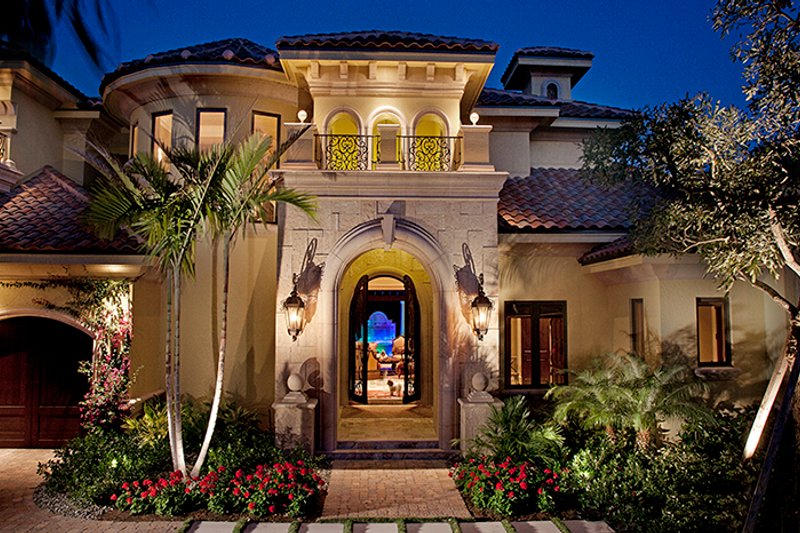 Dream House Plan - Exterior - Front Elevation 3 for Mediterranean House Plan #1017-171 - 5 bed, 7 bath
